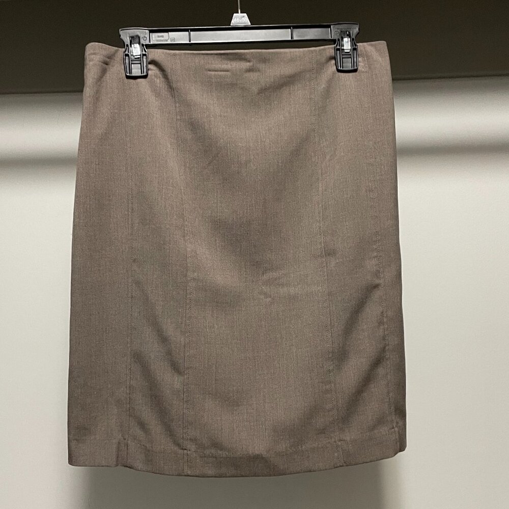 EXPRESS - Taupe Business Skirt | ACCEPTING ALL OFFERS